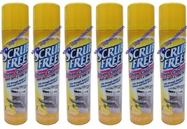 6 X Scrub Free Oven Cleaner Heavy Duty &amp; Fume Free Cuts Through Baked On 9.7 oz - £27.68 GBP