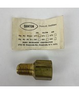 DURO Instrument Corp. DANTON Pressure Snubber for Oil - Brass Model 671 ... - $546.51 MXN