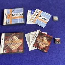 Lot Of Sudoku NDS Games (Nintendo DS) Grid master Sudokuro - Complete Tested! - £8.25 GBP