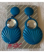 VTG, vintage clip earrings, vintage brincos de mola, clip earrings, acrí... - $16.25 CAD