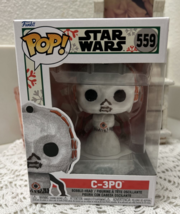 Funko - POP Star Wars: Holiday- C-3PO Snowman Brand New In Box - $11.99