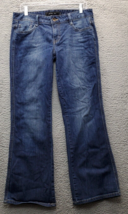 Calvin Klein Jeans Womens Size 10 Blue Denim Regular Fit Flat Front Straight Leg - £17.21 GBP