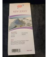 AAA NEW JERSEY State Travel Road Map 4/06-7/07 - $12.13 CAD