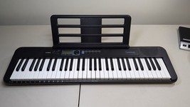 Casio CT-S190 61 Keys Portable Keyboard with Carry Case - Black - Used - $78.20