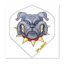 iFLIGHT - 5 Sets Of 3 - &quot;Bad Dog&quot; Standard Size 100 Micron Dart Flights - £6.21 GBP