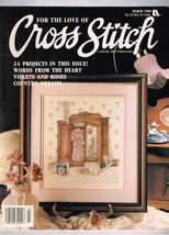 For The Love Of Cross Stitch magazine March 1990 - $19.60