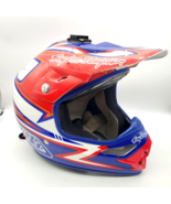 TROY LEE DESIGNS Air Helmet SX MX ATV Limited Charge Red/ Blue/White 2010 - $59.35