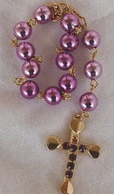 Mini purple rosary - €13,99 EUR