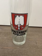 Vintage Spaten Munchen .5L Half Liter Logo Beer Glass  - £9.49 GBP