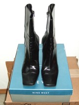 Nine West &quot;Yetta&quot; Boot in Black - Size: 10 - Like NEW ! - £39.30 GBP