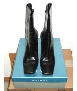 Nine West "Yetta" Boot in Black - Size: 10 - Like NEW ! - £39.33 GBP