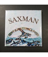 Saxman Alaska Inuit Native Orca Art Refrigerator Fridge Magnet Souvenir ... - $150.36 MXN