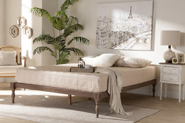 Lakota Antique Oak Queen Size Platform Bed - $5,187.74 MXN