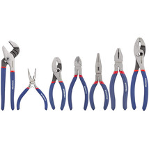 WORKPRO 7PC Pliers Set (8-inch Groove Joint Pliers 6-inch Long Nose Carbon Steel - $45.99