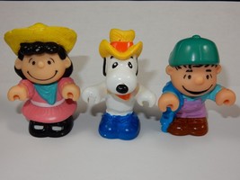 United Features Syndicate 1966 Peanuts 3&quot; PVC Figures - $13.99