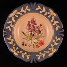 Flora Blossom Decorative Plate Porcelain 8 7/8&quot; Pamela Gladding Made in China - £19.65 GBP