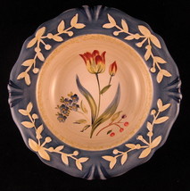 Flora Tulip Decorative Plate Porcelain 8 7/8&quot; Pamela Gladding Made in China - £19.65 GBP