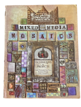 Book Mixed-Media Mosaics Techniques Projects Using Polymer Clay Tiles Beads - $13.89