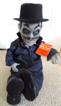 Spooky Village Sound Activated Animated Talking Creepy Ventriloquist Doll - £31.25 GBP