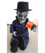 Spooky Village Sound Activated Animated Talking Creepy Ventriloquist Doll - $39.55