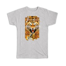 Tiger Animal Print Nature : Gift T-Shirt Wild Animals Wildlife Fauna Safari Spec - £14.14 GBP