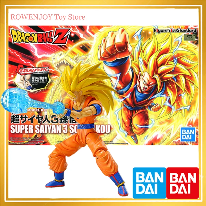 Bandai Genuine Figure-Rise Standard Frs Series Dragon Ball Z Son Goku Ssj3 Model - £80.30 GBP