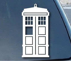 Doctor Who Tardis Car Window Vinyl Decal Sticker 5&quot; Tall  - £3.98 GBP