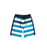 quiksilver men&#39;s guys cypher diamond dobby boardshorts striped blue new  - $55.13 CAD