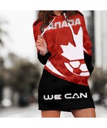 Canada Soccer 2023 FIFA Women&#39;s World Cup Hoodie Dress  - $68.37 CAD