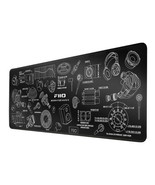 FiiO Large Extended Gaming Desktop Mouse Pad F2051H  - £14.15 GBP