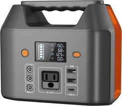 Orange Enginstar Portable Power Station 150W, 155Wh 42000Mah Power Bank ... - £124.68 GBP