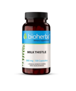 Milk Thistle - liver tonic, Bioherba, 380 mg, 100 capsules - $589.55 MXN