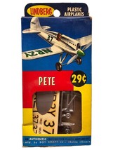 Vintage 1956 Lindberg Pete 1/48 Scale Airplane Kit, Boy Craft Sealed - £23.66 GBP