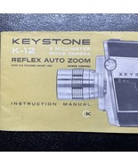 KEYSTONE K-12 8mm REFLEX AUTO ZOOM MOVIE CAMERA INSTRUCTION MANUA - ORIG... - $374.92 MXN