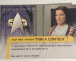 Star Trek Voyager Season 2 Trading Card #63 Kate Mulgrew - $1.97