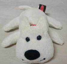 Melissa And Doug Soft White Puppy Dog 6&quot; Plush Stuffed Animal Toy - £11.85 GBP