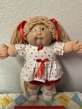 First Edition Vintage Cabbage Patch Kid Girl Hong Kong Freckles Wheat Hair HM#2 - $255.00