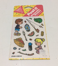 Campground play set stickers  vintage post it brand still in original pa... - $24.70