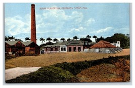 Sugar Plantation Steam Mill Barbados WI UNP W L Johnson DB Postcard P20 - £5.56 GBP