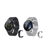 Anyco Smartwatch Milanese Loop Band With 1Pc Free Silica Strap NFC  Blue... - $80.90+