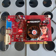 AGP Card ATI Radeon X1600 Pro AGP 512M  VGA TV DVI  Video NTSC PAL - £66.99 GBP