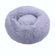  Round Cat Beds House Soft Long Plush Best Pet Dog Bed For Dogs Basket Pet Produ - £26.77 GBP+