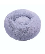  Round Cat Beds House Soft Long Plush Best Pet Dog Bed For Dogs Basket P... - £26.68 GBP+
