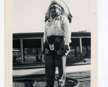 Indian Chief in New Mexico Photograph pre 1940&#39;s - $9.90