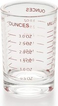 Shot Glass Measuring Cup 3 Ounce 90ML Liquid Heavy High Espresso Glass Cup - £9.97 GBP