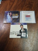 2 Elvis Presley 1 Tom Jones CD - £15.52 GBP