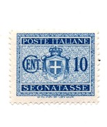 Mint Italy Postage Due Stamp (1934) Savoy Coat of Arms With Bundles  - £3.11 GBP