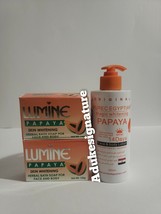 purec egyptian magic whitening papaya lotion ,2 lumine papaya skin whitenin soap - $67.00