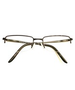 Tempo MR1002 BK Black Rectangular Half Rim Eyeglasses Frame 53-18-140 - $493.20 MXN