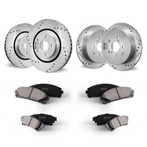 VEVOR Front &amp; Rear Brake Kit Compatible, Toyota Sienna, Highlander, Lexu... - $192.99